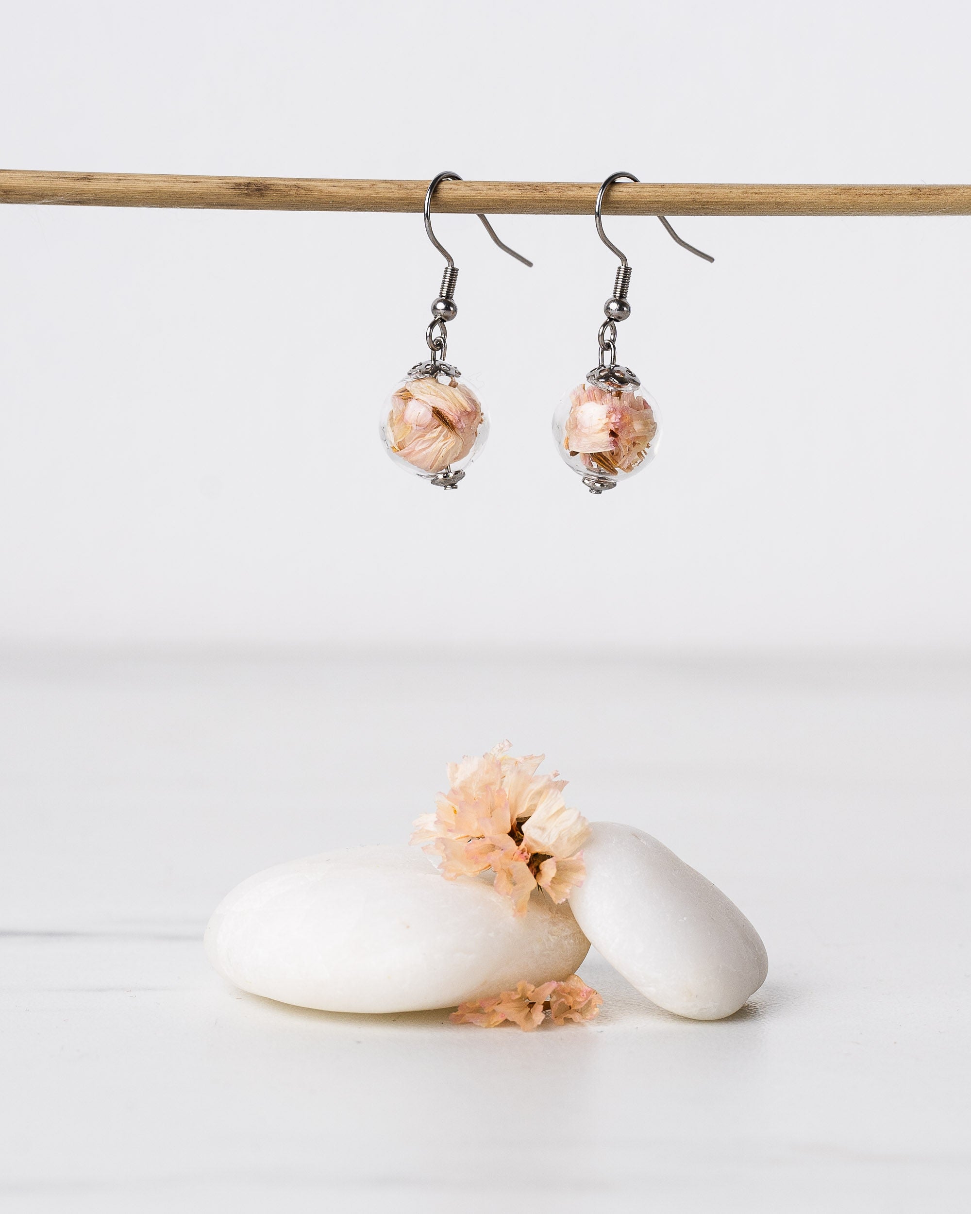 Drop earrings - Limonium