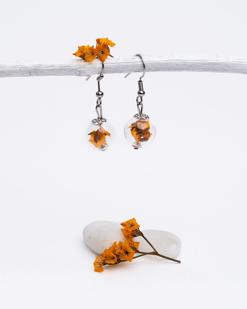 Drop earrings - Limonium