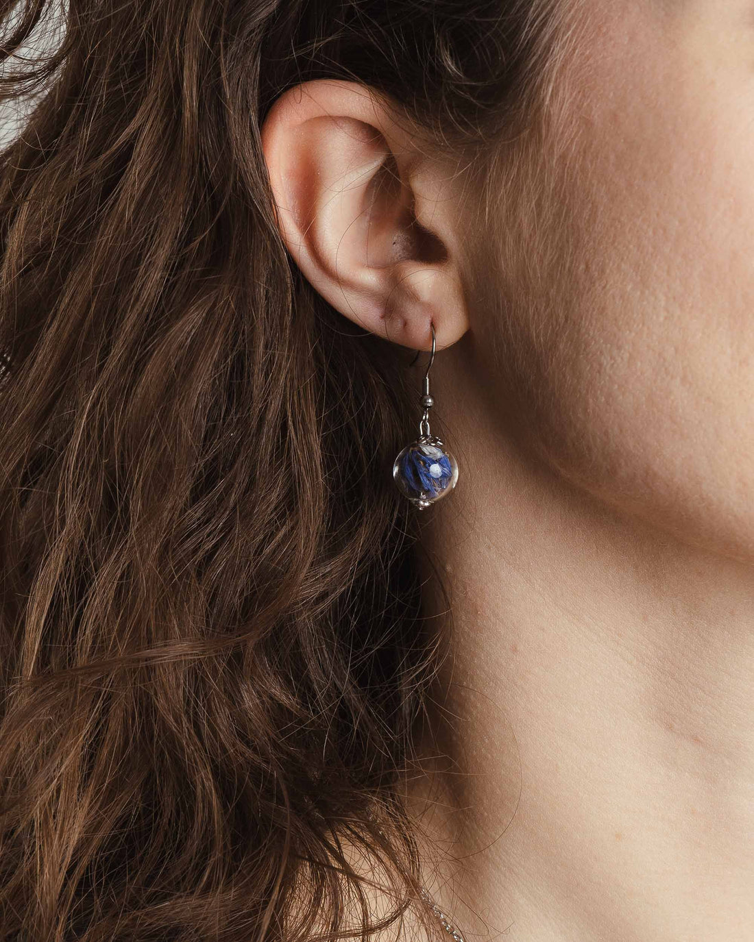 Drop Earrings - Cornflower