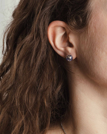 Stud Earrings - Cornflower