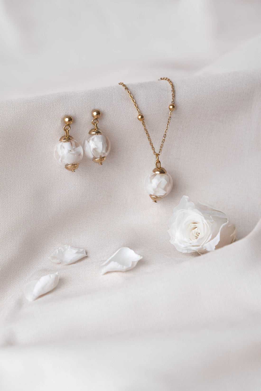 Drop Earrings - Rosa