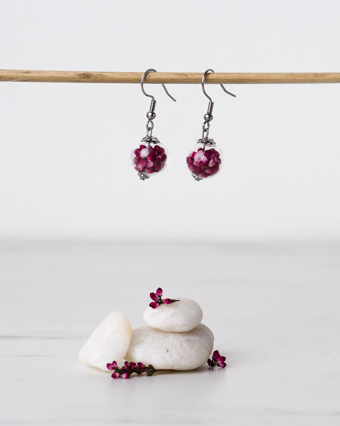 Drop Earrings - Heather