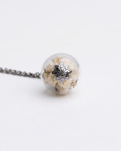 Long Necklace - Gypsophila