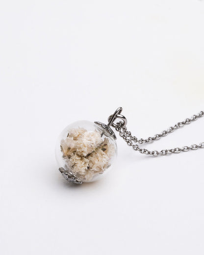 Long Necklace - Gypsophila