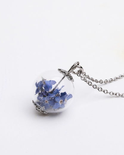 Long Necklace - Forget Me Not