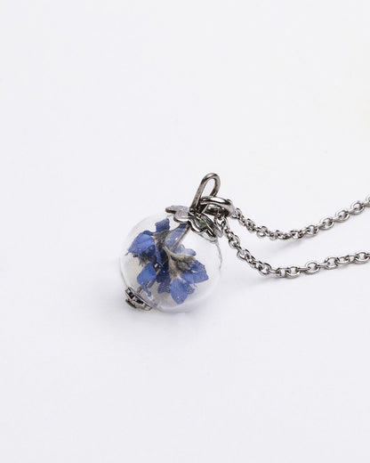 Choker Necklace - Forget Me Not