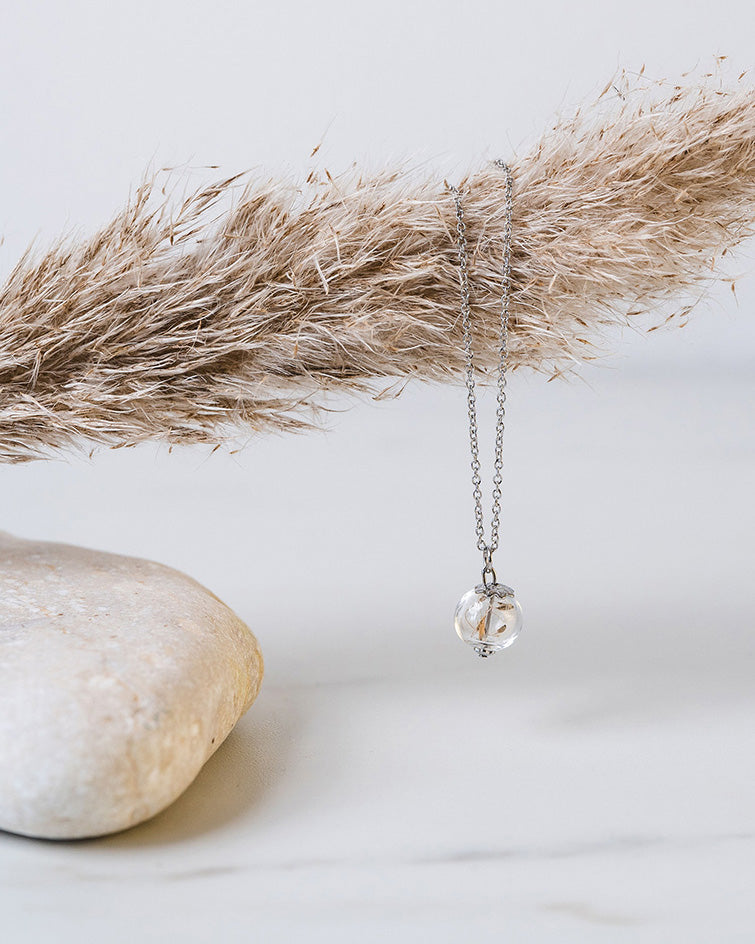 Choker Necklace - Dandelion Seeds