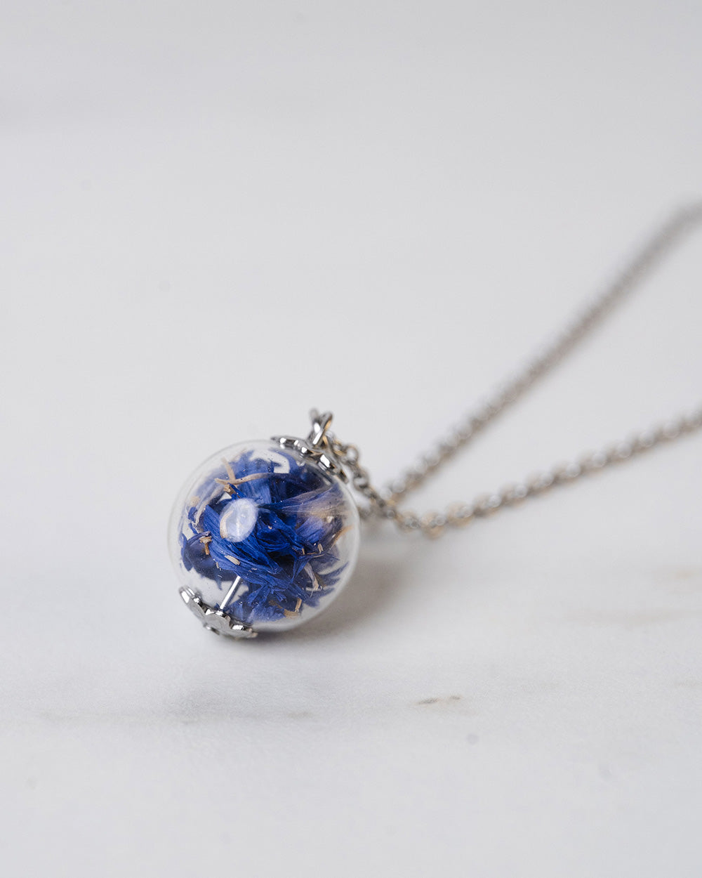 Long Necklace - Cornflower