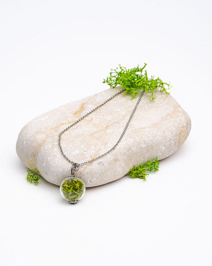 Long Necklace - Lichen